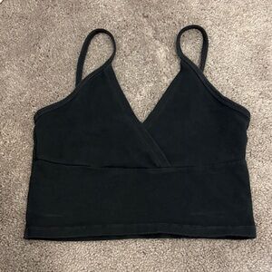 Brandy Melville Black Crop Top